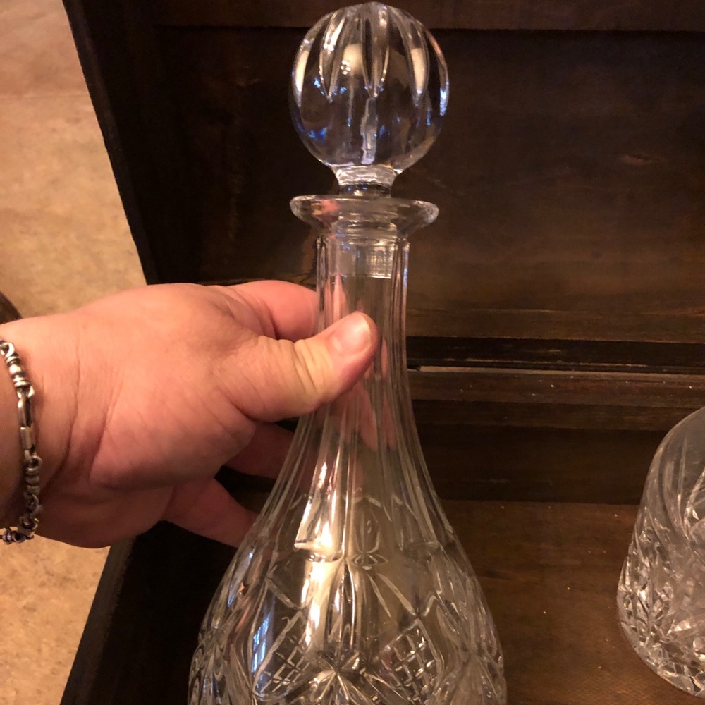 Vintage Glass Decanter